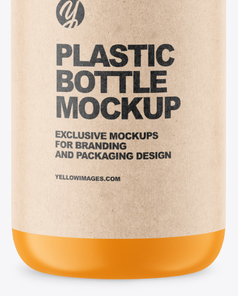 Matte Plastic Bottle w/ Pump Mockup