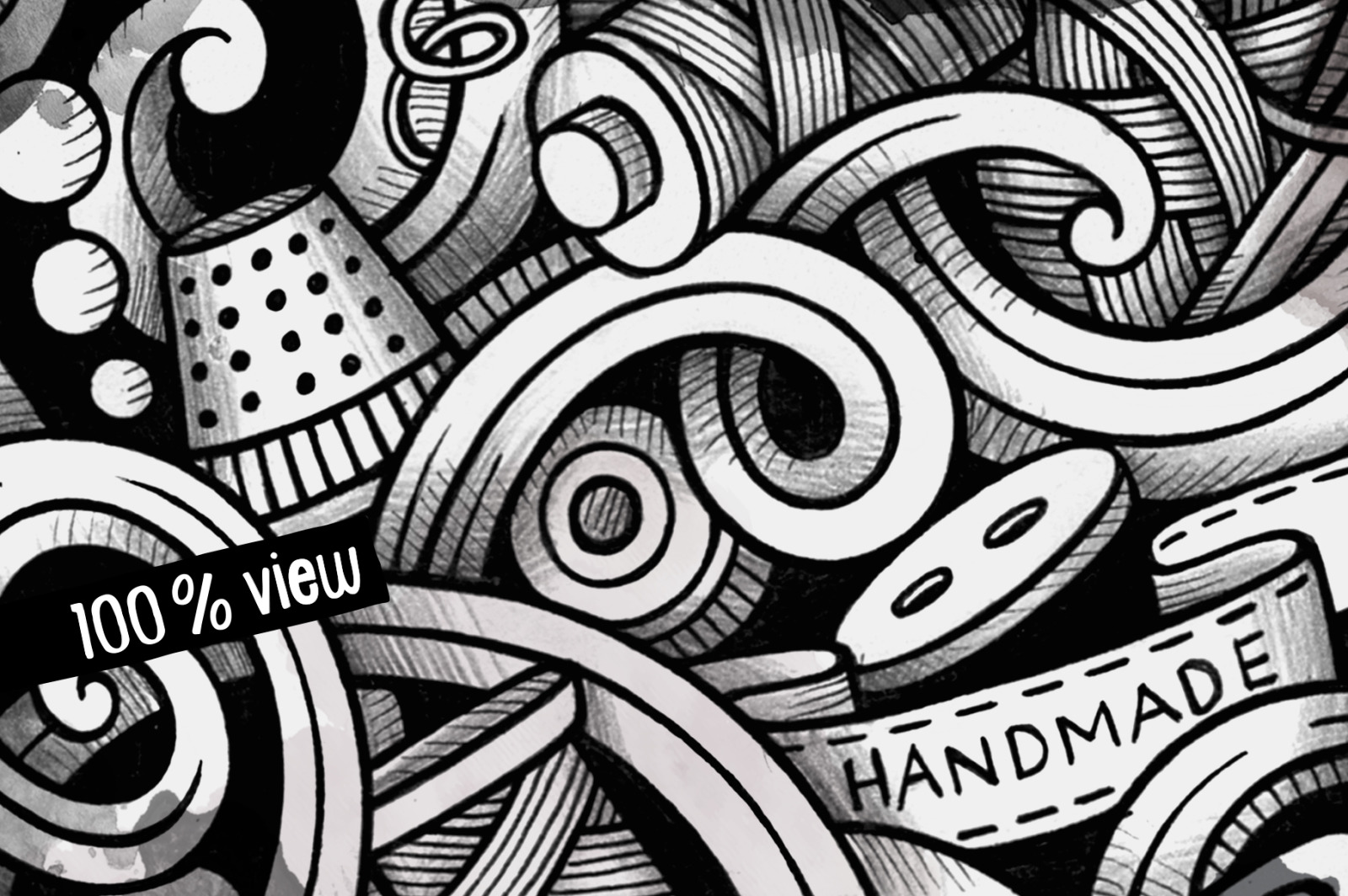 Handmade Graphic Doodle Illustration Handmade Graphic Doodle Illustration