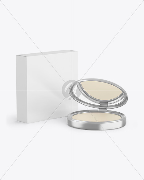 Metallic Compact Powder Mockup