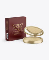 Metallic Compact Powder Mockup