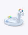 Inflatable Swimming Unicorn Mockup