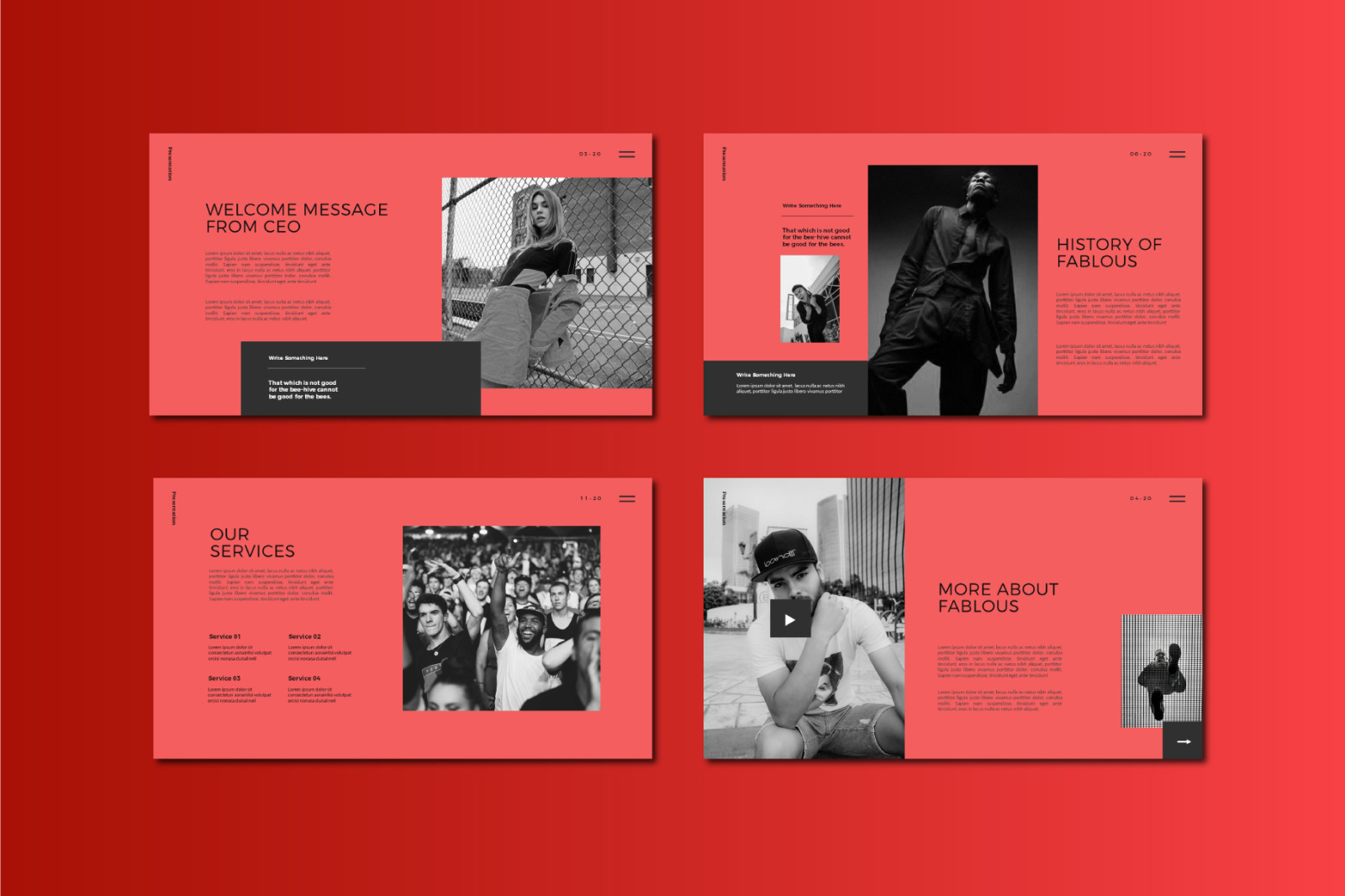 Fablous Keynote Template