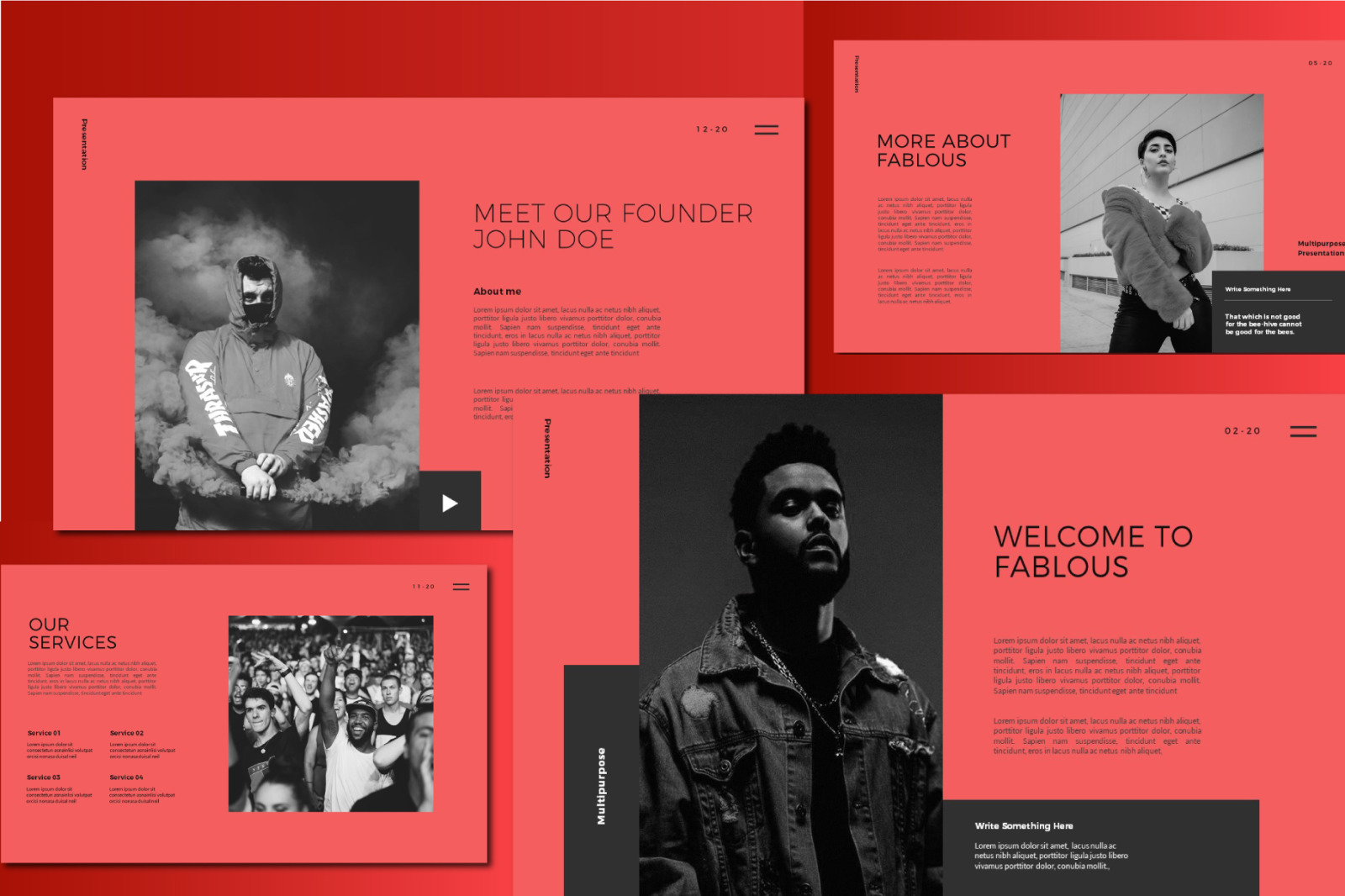 Fablous Keynote Template