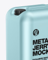 Metallic Jerrycan Mockup