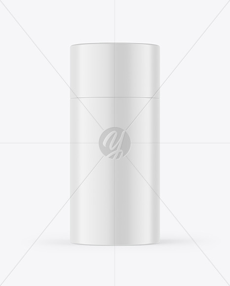 Matte Paper Tube Mockup