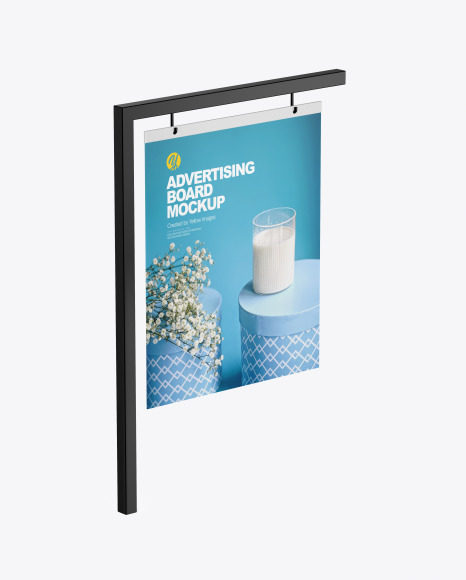 Advertising Board Frame Mockup