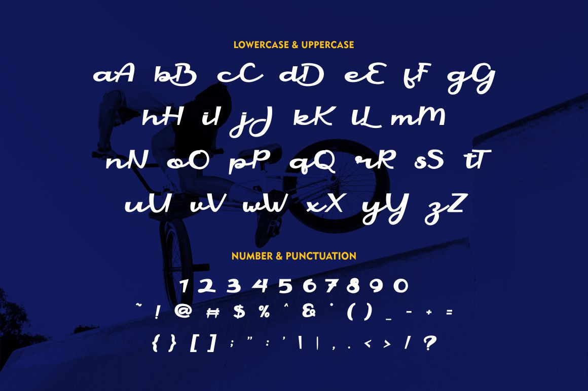 Handaru - Shallow Bold Script Handaru - Shallow Bold Script