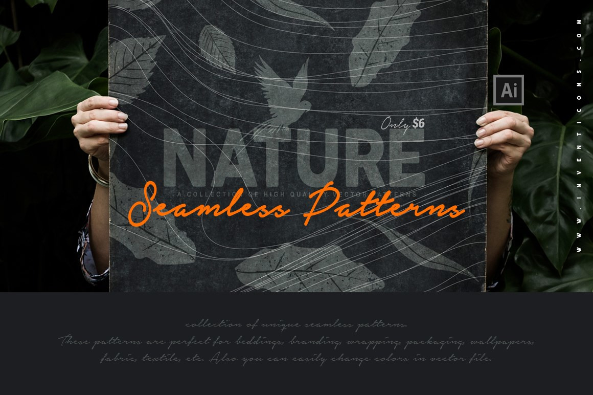 17 Nature Seamless Patterns