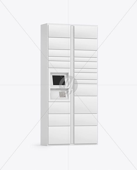 Pick Up Locker Mockup