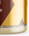 Clear Protein Jar Mockup