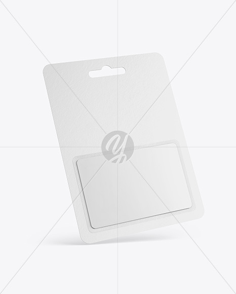 Gift Card in Blister Pack Mockup