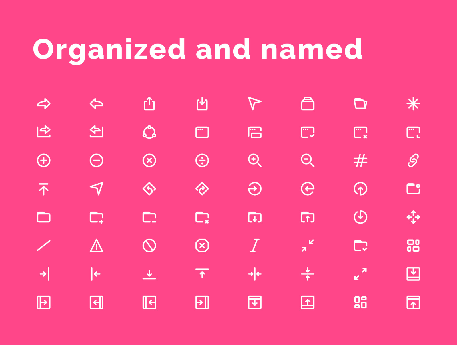 Navigation & Ui Icons Set Navigation & Ui Icons Set