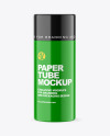 Glossy Paper Tube Mockup