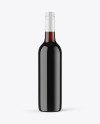 Antique Green Glass Red Wine Bottle with Screw Cap Mockup Antique Green Glass Red Wine Bottle with Screw Cap Mockup