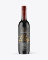 Antique Green Glass Red Wine Bottle with Screw Cap Mockup Antique Green Glass Red Wine Bottle with Screw Cap Mockup
