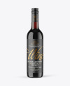 Antique Green Glass Red Wine Bottle with Screw Cap Mockup Antique Green Glass Red Wine Bottle with Screw Cap Mockup
