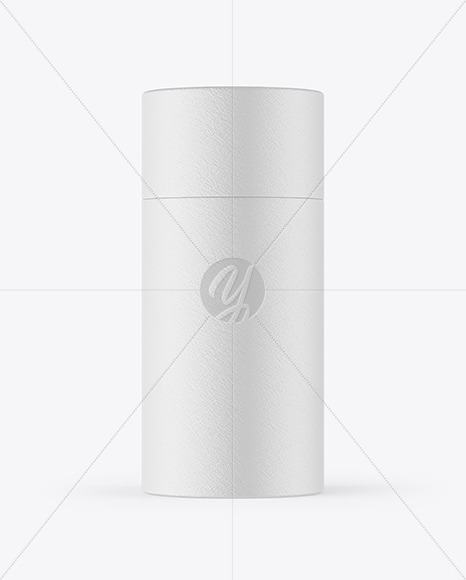 Textured Paper Tube Mockup