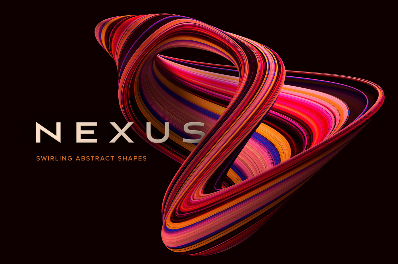 Nexus: Swirling Abstract Shapes