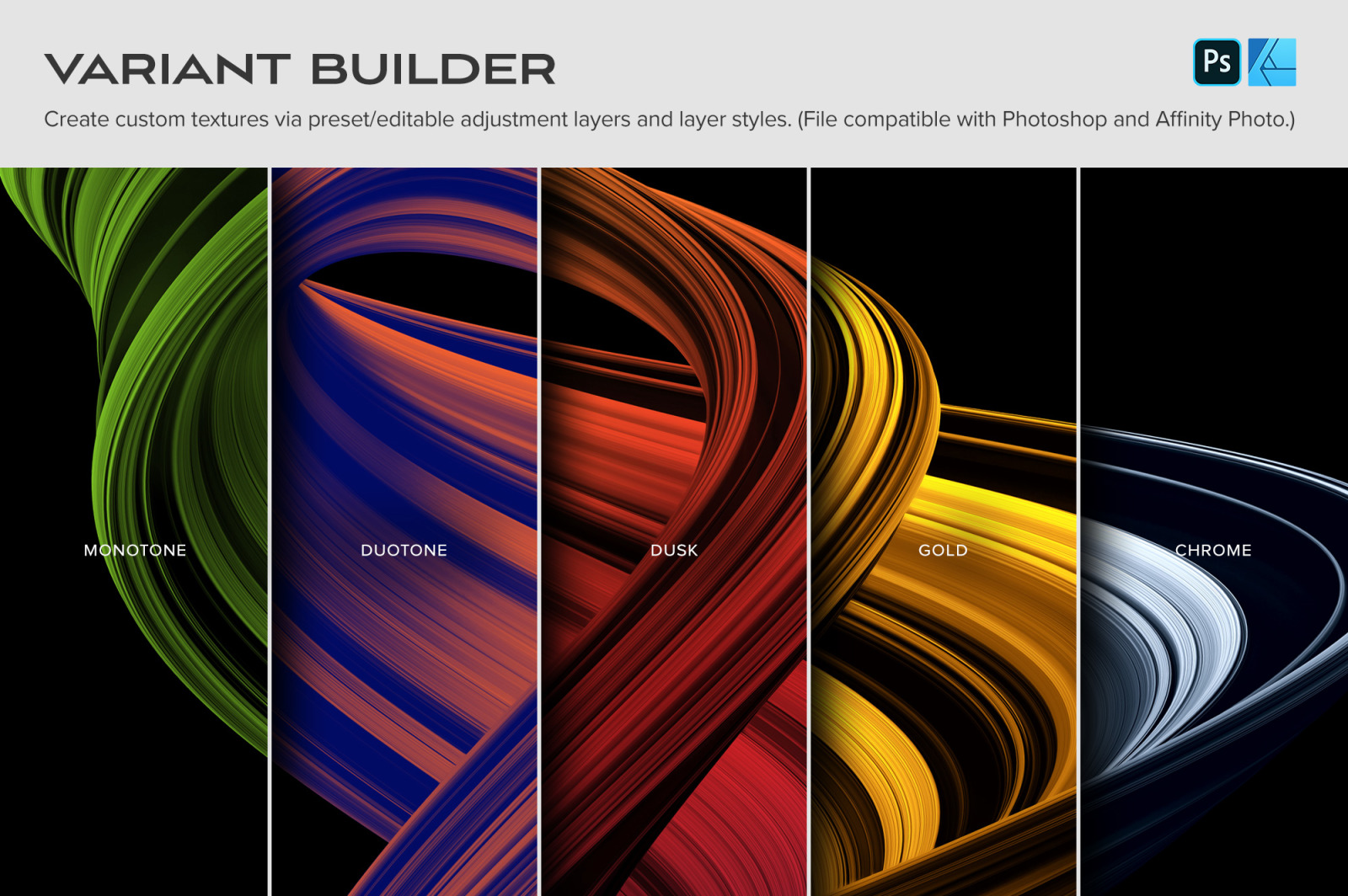 Nexus: Swirling Abstract Shapes