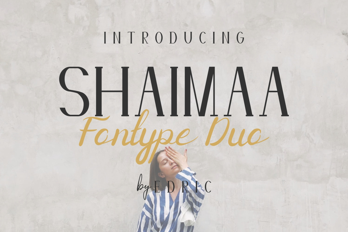 Shaimaa Font Duo Shaimaa Font Duo