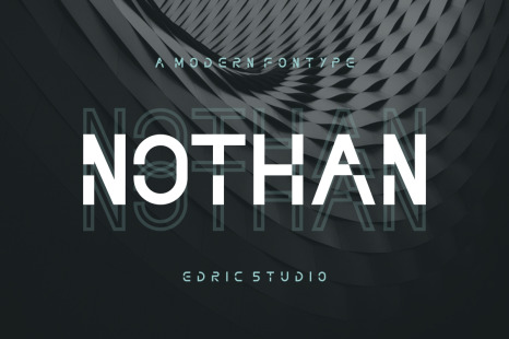 Nothan Futuristic Font - Hotel