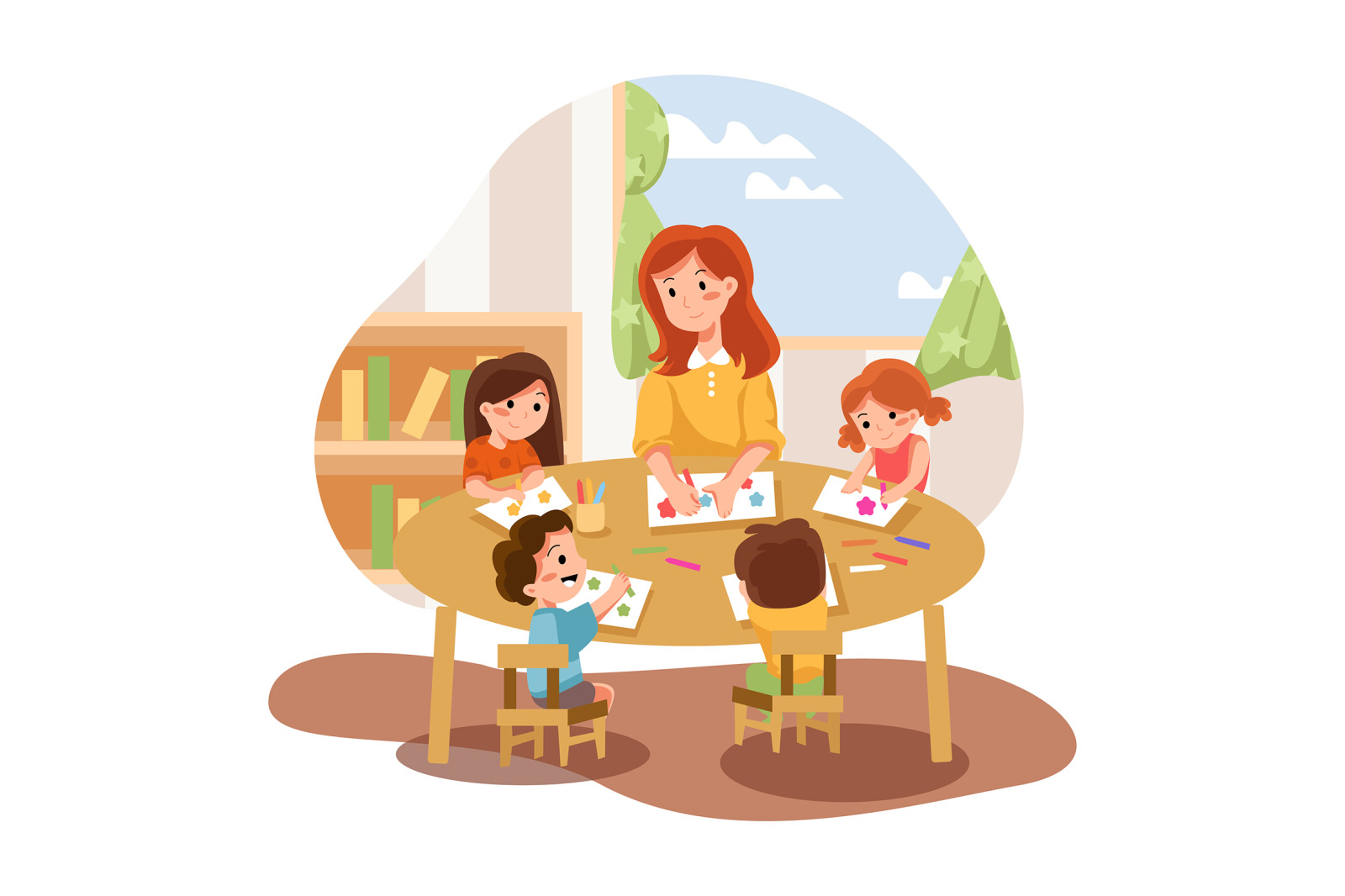 M235_Preschool Illustrations M235_Preschool Illustrations