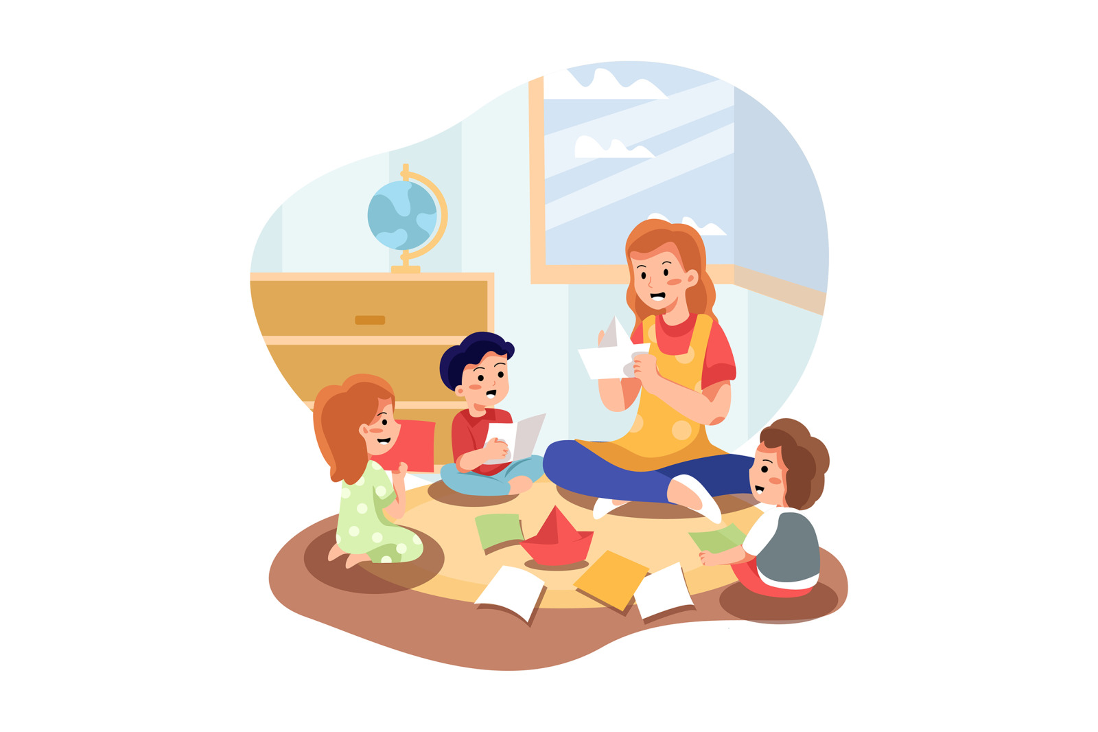 M235_Preschool Illustrations M235_Preschool Illustrations