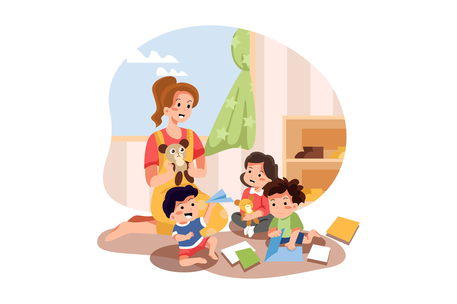 M235_Preschool Illustrations M235_Preschool Illustrations