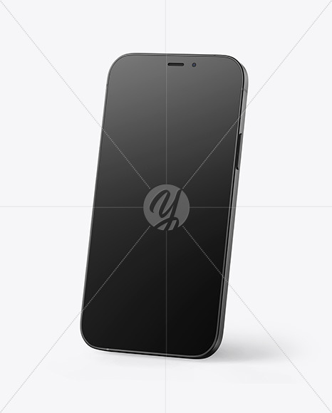 Apple iPhone 12 Pro Max Graphite Mockup