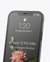 Apple iPhone 12 Pro Max Graphite Mockup