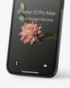 Apple iPhone 12 Pro Max Graphite Mockup