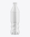 500ml Matte Plastic Drink Bottle Mockup