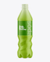 500ml Matte Plastic Drink Bottle Mockup