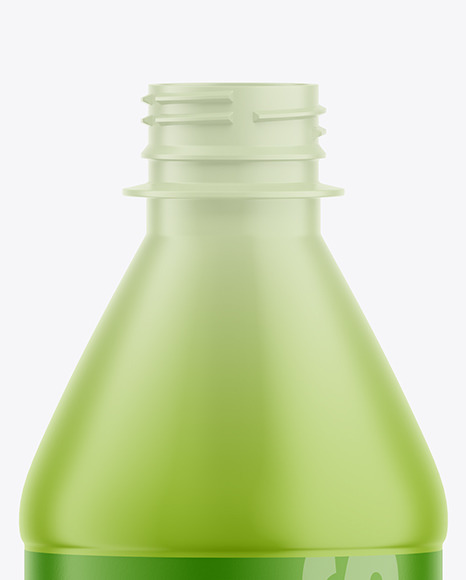 500ml Matte Plastic Drink Bottle Mockup