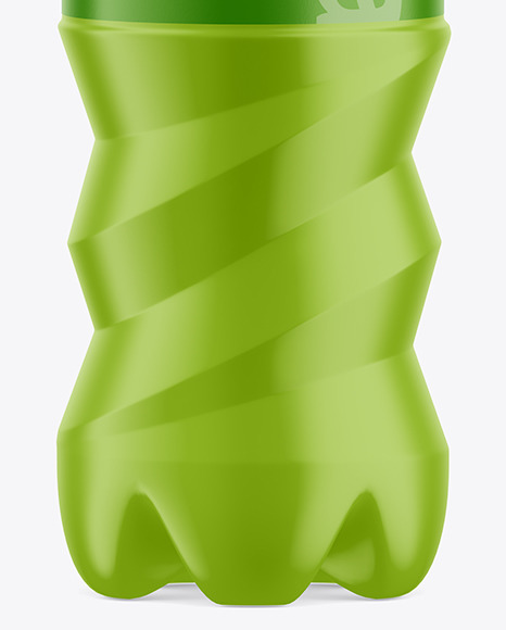 500ml Matte Plastic Drink Bottle Mockup