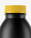 Matte Plastic Bottle Mockup