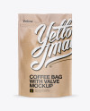 Kraft Stand-Up Pouch Mockup Kraft Stand-Up Pouch Mockup