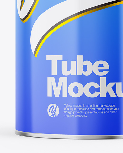 Glossy Tube Mockup