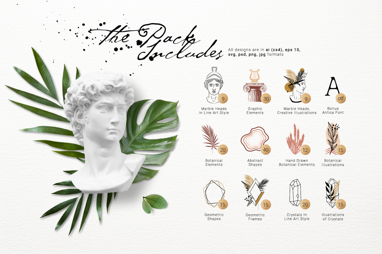 Antica. Aesthetic Logos Generator Antica. Aesthetic Logos Generator