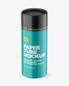 Matte Paper Tube Mockup