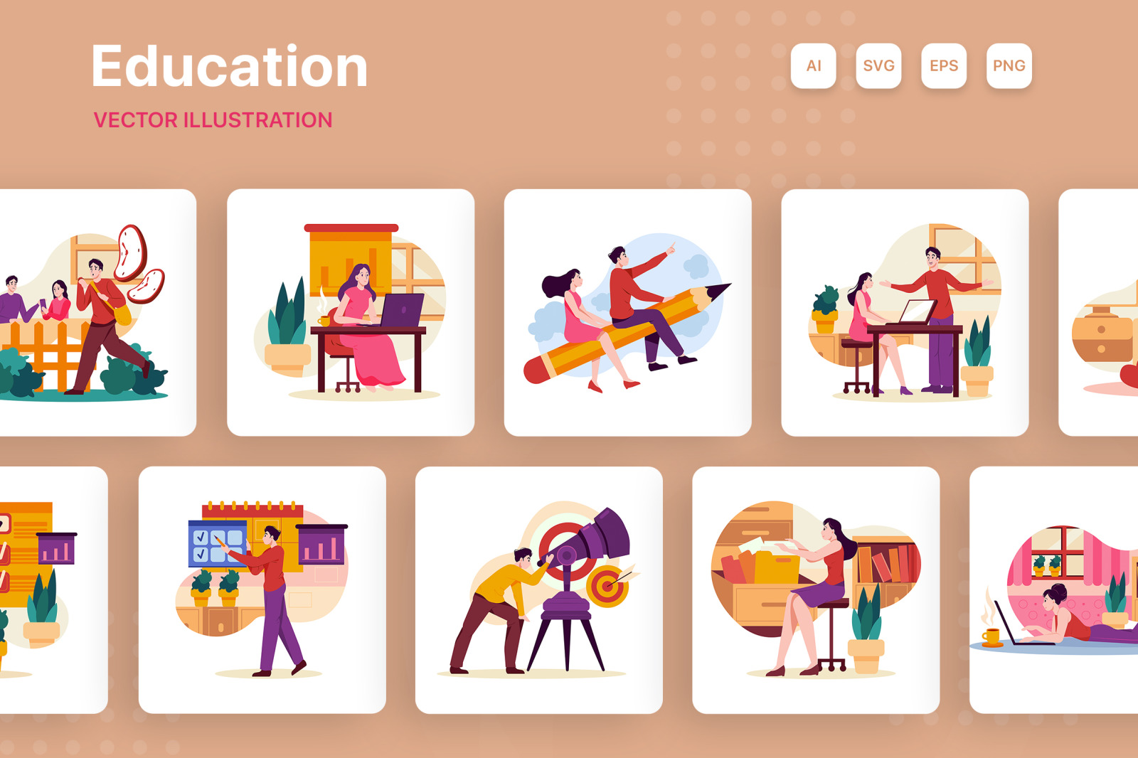 M240_Education Illustrations M240_Education Illustrations