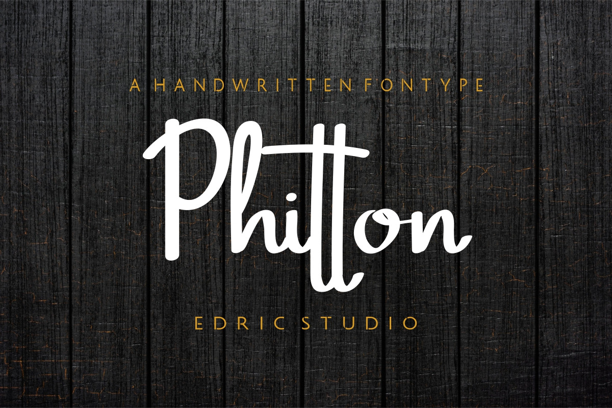 Phitton Handwriting Font