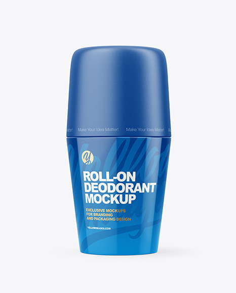 Roll-On Deodorant Mockup