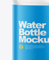 500ml Clear Plastic Water Bottle Mockup