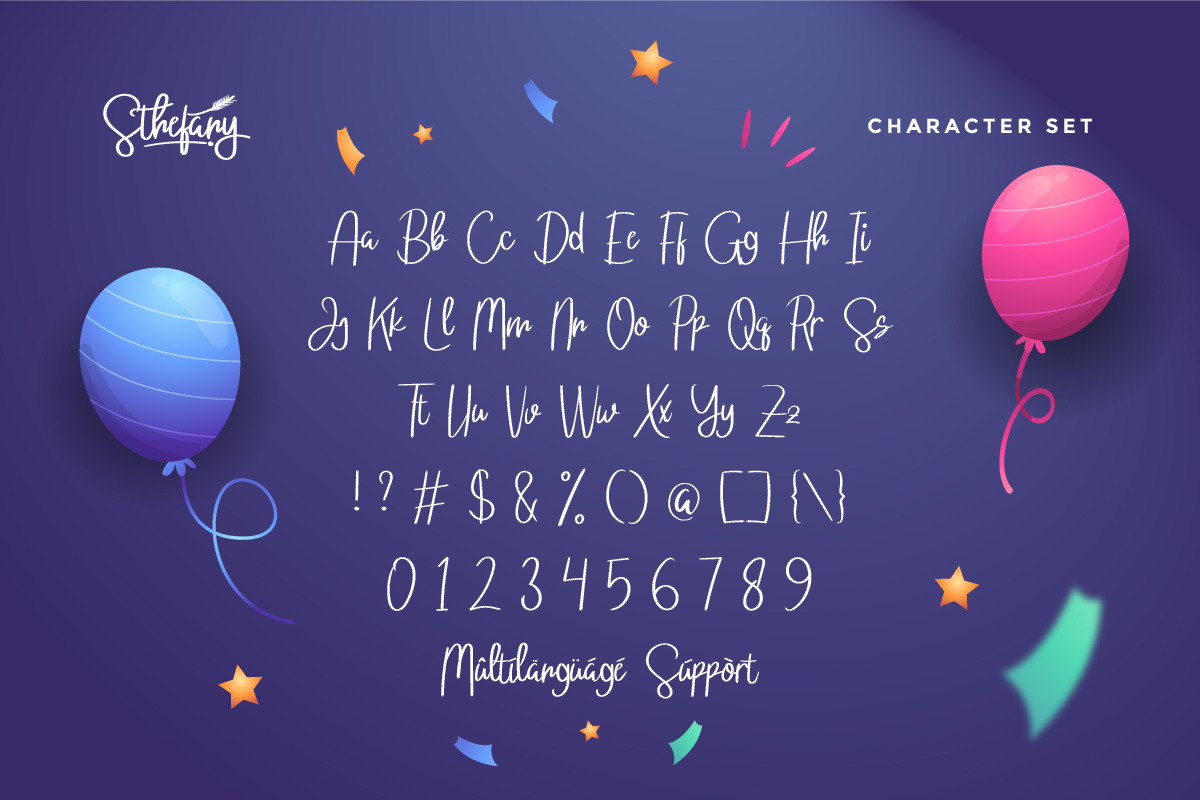 Sthefany Handwriting Font Sthefany Handwriting Font