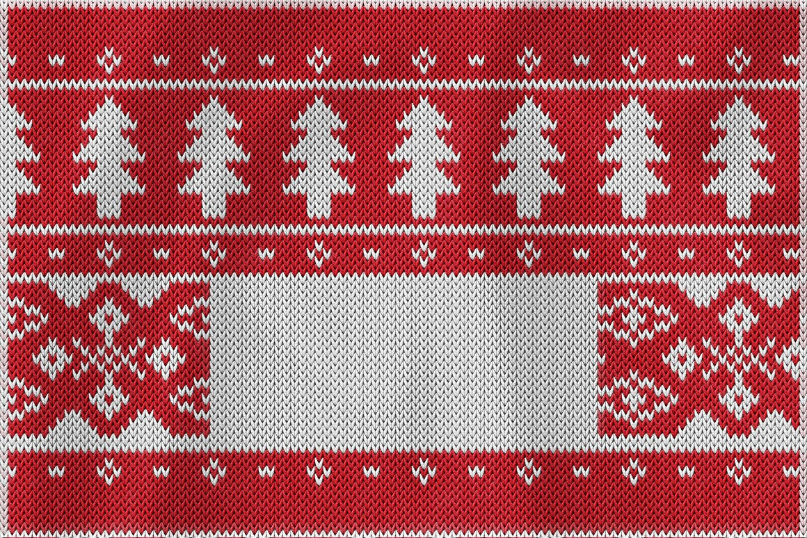 CHRISTMAS SWEATER Photoshop Template