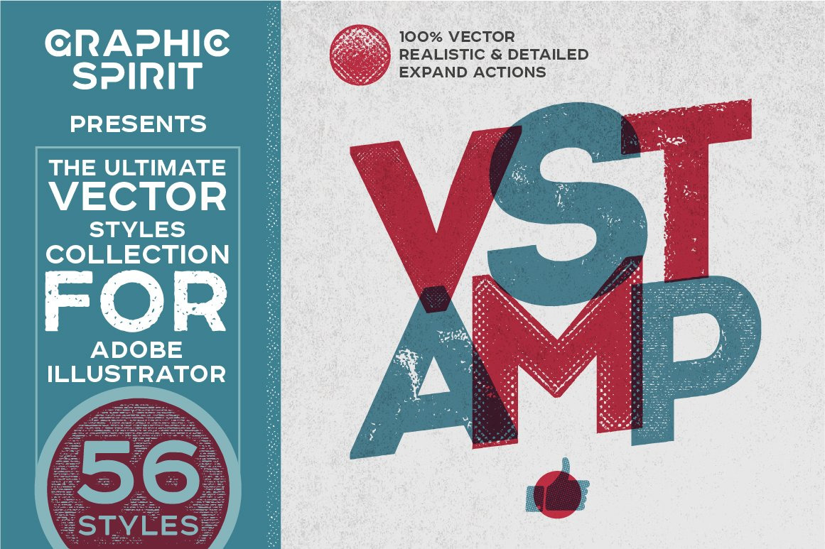 VSTAMP — Vector Stamp Effects Styles