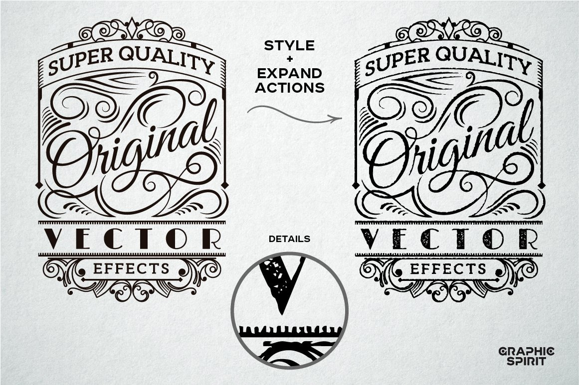 VSTAMP — Vector Stamp Effects Styles