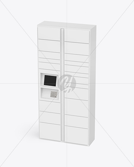 Pick Up Locker Mockup