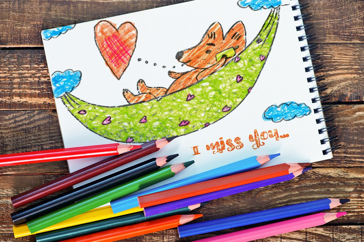 COLOUR PENCIL BOX Photoshop Styles COLOUR PENCIL BOX Photoshop Styles